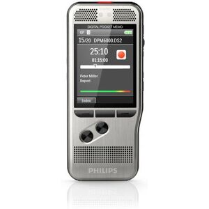 Philips DPM6000 Voice Recorder - 30h Max, TFT, USB, Lithium-ion Philips DPM6000 Voice Recorder - 30h Max, TFT, USB, Lithium-ion