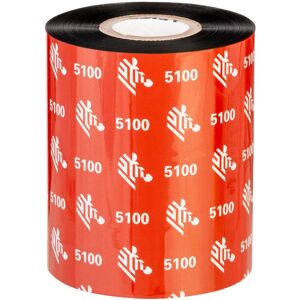 Cinta térmica de resina Zebra 5100 - Negro - 110mm x 450m Cinta térmica de resina Zebra 5100 - Negro - 110mm x 450m
