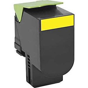 Lexmark 80C0H40 toner - Jaune Lexmark 80C0H40 toner - Jaune