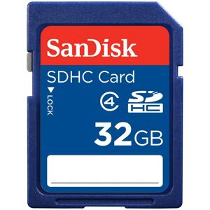 SanDisk 32GB SDHC Class 4 - Memory Card SanDisk 32GB SDHC Class 4 - Memory Card