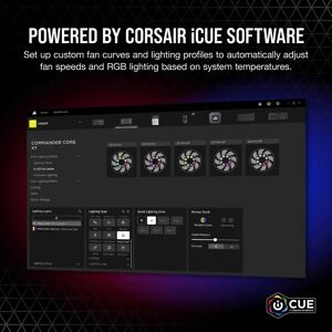 Corsair iCUE Commander Core XT - Fan Speed Controller Corsair iCUE Commander Core XT - Fan Speed Controller