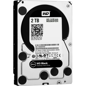 Western Digital WD_BLACK Interne Hard Drive 2TB - 7200 RPM - 64MB - 3,5" SATA III Western Digital WD_BLACK Interne Hard Drive 2TB - 7200 RPM - 64MB - 3,5" SATA III