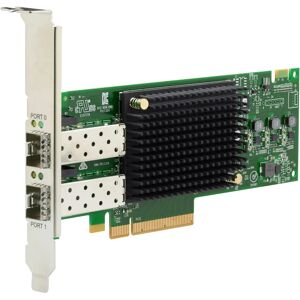 HPE R2J63A Nätverkskort - PCIe 4.0, 32Gb Fibre Channel, Dubbla Portar - för ProLiant Gen10 HPE R2J63A Nätverkskort - PCIe 4.0, 32Gb Fibre Channel, Dubbla Portar - för ProLiant Gen10