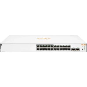 HPE Aruba Networking Aruba Instant On 1830 24G 12p Class4 PoE - Switch géré L2 Gigabit Ethernet - Publicité HPE Aruba Networking Aruba Instant On 1830 24G 12p Class4 PoE - Switch géré L2 Gigabit Ethernet - Publicité