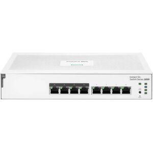 HPE Aruba Networking Aruba Instant On 1830 8G 4p Class4 PoE 65W Managed L2 Gigabit Ethernet - Switch di rete HPE Aruba Networking Aruba Instant On 1830 8G 4p Class4 PoE 65W Managed L2 Gigabit Ethernet - Switch di rete