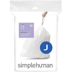 simplehuman - Code J - 30-45 L - White - Trash Bags simplehuman - Code J - 30-45 L - White - Trash Bags