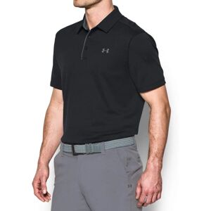 Polo Tech pour Homme Under Armour Noir - Chemise Polo - Publicité Polo Tech pour Homme Under Armour Noir - Chemise Polo - Publicité