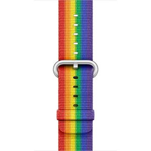 Apple - MQ4F2ZM/A - Pride Edition - Smartwatch band - Publicité Apple - MQ4F2ZM/A - Pride Edition - Smartwatch band - Publicité