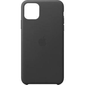 Étui en Cuir Apple (iPhone 11 Pro Max) - Noir - Publicité Étui en Cuir Apple (iPhone 11 Pro Max) - Noir - Publicité