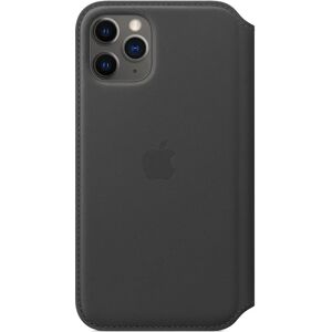 Folio en Cuir Apple (iPhone 11 Pro) - Noir - Publicité Folio en Cuir Apple (iPhone 11 Pro) - Noir - Publicité