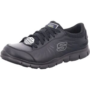 Skechers Eldred SR Work Safety Shoes - Black - Slip Resistant Skechers Eldred SR Work Safety Shoes - Black - Slip Resistant