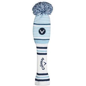 Callaway Pom Pom skydd för fairwaywood Vit/Ljusblå/Navy - Skydd för fairwaywood Callaway Pom Pom skydd för fairwaywood Vit/Ljusblå/Navy - Skydd för fairwaywood