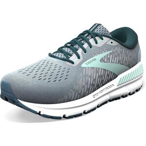 Brooks GTS 15 Chaussures de Course Gris/Navy/Aqua - Support - Publicité Brooks GTS 15 Chaussures de Course Gris/Navy/Aqua - Support - Publicité