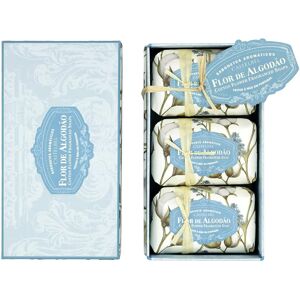 Castelbel - Cotton Flower - 3 x 150 g - Kit de presente - Sabonete Castelbel - Cotton Flower - 3 x 150 g - Kit de presente - Sabonete