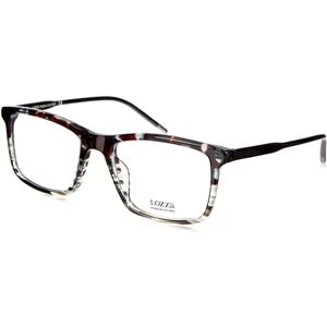 Lozza VL4237 Unisex Bril - Grijze Havana - Bril Lozza VL4237 Unisex Bril - Grijze Havana - Bril