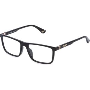 Police VPLQ66 Black Square Eyewear Frame - Eyewear Frames Police VPLQ66 Black Square Eyewear Frame - Eyewear Frames