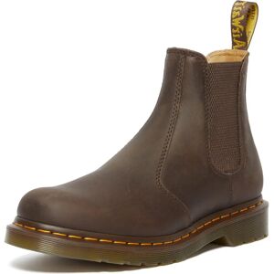 Dr. Martens 2976 Yellow Stitch Chelsea Boot dark brown crazy horse Dr. Martens 2976 Yellow Stitch Chelsea Boot dark brown crazy horse