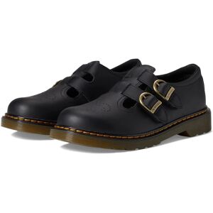 Dr Martens Black Buckle Shoes - Leather - Air Cushion - Junior / Girl's / School Dr Martens Black Buckle Shoes - Leather - Air Cushion - Junior / Girl's / School