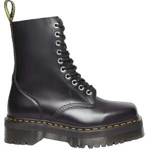 Bottes Dr. Martens 1490 Quad Squared Noires, Polies - Publicité Bottes Dr. Martens 1490 Quad Squared Noires, Polies - Publicité