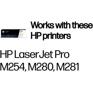 HP 203A Gele Originele LaserJet Toner Cartridge - Inkt voor laserprinter HP 203A Gele Originele LaserJet Toner Cartridge - Inkt voor laserprinter