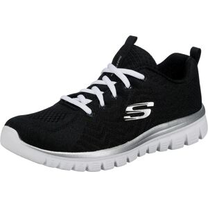 Skechers Black/White All-Day Women’s Sneakers - Shoes Skechers Black/White All-Day Women’s Sneakers - Shoes