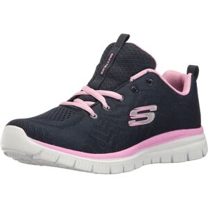 Buty Skechers Navy Get Connected - Przez cały rok Buty Skechers Navy Get Connected - Przez cały rok