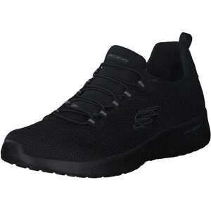 Skechers Dynamight Black Trainers - All Year Sporty Shoe Skechers Dynamight Black Trainers - All Year Sporty Shoe