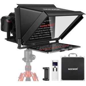 NEEWER 12-inch Aluminium Teleprompter met Afstandsbediening & Case NEEWER 12-inch Aluminium Teleprompter met Afstandsbediening & Case