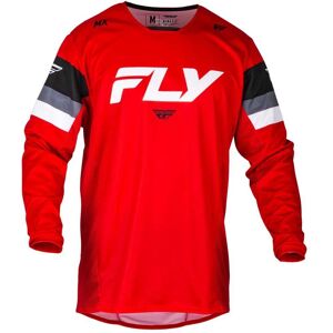 Fly Racing Kinetic Prix 2024 Maillot de motocross Blanc Rouge taille : S - Publicité Fly Racing Kinetic Prix 2024 Maillot de motocross Blanc Rouge taille : S - Publicité
