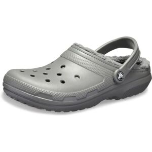 Crocs Clog Classico Foderato di Pile - Grigio - Calzature Casual Unisex Crocs Clog Classico Foderato di Pile - Grigio - Calzature Casual Unisex