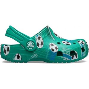 Crocs - Kids Classic Sport Ball Clog PS Deep Green - Publicité Crocs - Kids Classic Sport Ball Clog PS Deep Green - Publicité