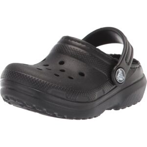 Crocs Toddler Classic Lined Clog - Crocs Toddler Classic Lined Clog (207009) black/black Crocs Toddler Classic Lined Clog - Crocs Toddler Classic Lined Clog (207009) black/black