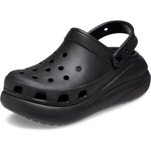 Crocs Classic Crush Plattform-Sandalen - Schwarz Crocs Classic Crush Plattform-Sandalen - Schwarz