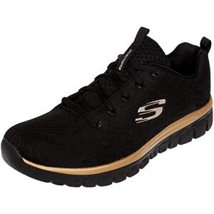 Skechers Get Connected Black Sneakers - All-Year Women Shoes Skechers Get Connected Black Sneakers - All-Year Women Shoes