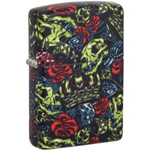 Zippo Skull Crown Design Feuerzeug - Feuerzeug Zippo Skull Crown Design Feuerzeug - Feuerzeug