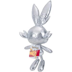 Pokémon 25e Anniversaire Peluche Scorbunny Argent - Publicité Pokémon 25e Anniversaire Peluche Scorbunny Argent - Publicité