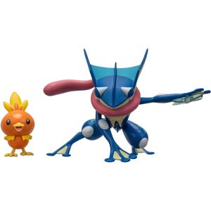 Conjunto de Figuras Pokémon Greninja e Torchic - 4.5 & 2 polegadas - Brinquedo & Decoração Conjunto de Figuras Pokémon Greninja e Torchic - 4.5 & 2 polegadas - Brinquedo & Decoração