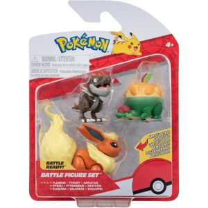 Jazwares Pokémon Kampffigurenset 3er Pack Flareon Tyrunt Appletun Jazwares Pokémon Kampffigurenset 3er Pack Flareon Tyrunt Appletun