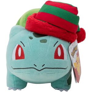 Jazwares Pokémon Bulbasaur Plush Toy - Holiday Edition Jazwares Pokémon Bulbasaur Plush Toy - Holiday Edition