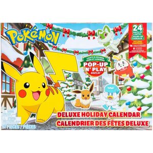 Jazwares Pokémon - Calendrier de l'Avent Deluxe Figures de Combat Fête 2024 - Publicité Jazwares Pokémon - Calendrier de l'Avent Deluxe Figures de Combat Fête 2024 - Publicité
