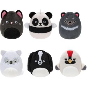 Jazwares Squishmallows - Pack de 6 peluches - Escouade Noir & Blanc - Publicité Jazwares Squishmallows - Pack de 6 peluches - Escouade Noir & Blanc - Publicité