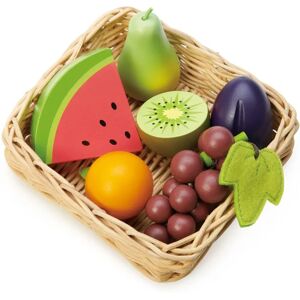Panier en bois Tender Leaf avec fruits - Jouet en bois - 3-5 ans Panier en bois Tender Leaf avec fruits - Jouet en bois - 3-5 ans
