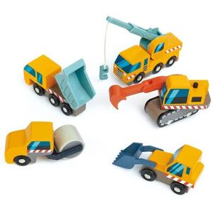 Chantier Tender Leaf Toys - Set de Voitures en Bois - Jeu Sécurisé pour Enfants Chantier Tender Leaf Toys - Set de Voitures en Bois - Jeu Sécurisé pour Enfants