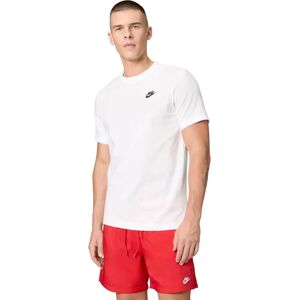 Nike Womens Sportswear Mens Club T Shirt White Cotton - Size X-Large Nike Womens Sportswear Mens Club T Shirt White Cotton - Size X-Large