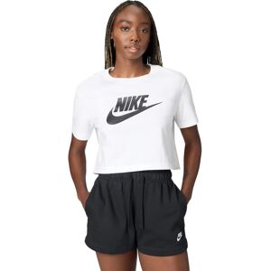 T-shirt cropped Nike - Bianco - Maniche corte - Logo Nike - T-Shirt T-shirt cropped Nike - Bianco - Maniche corte - Logo Nike - T-Shirt