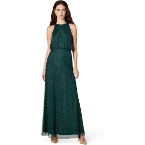 Adrianna Papell Beaded Halter Gown - Evening Gown Adrianna Papell Beaded Halter Gown - Evening Gown