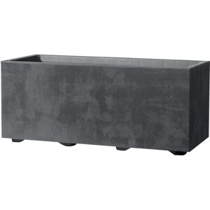 Deroma Millennium Rectangular Planter - Indoor/Outdoor UV-Resistant Resin Deroma Millennium Rectangular Planter - Indoor/Outdoor UV-Resistant Resin