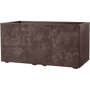 Deroma Brown Planter - 59x25cm - Weather-Resistant Resin Deroma Brown Planter - 59x25cm - Weather-Resistant Resin