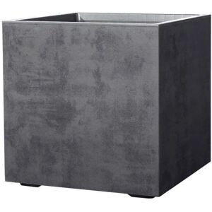 Pot de fleur Millennium R Anthracite - Réserve d'eau, roulettes - Publicité Pot de fleur Millennium R Anthracite - Réserve d'eau, roulettes - Publicité