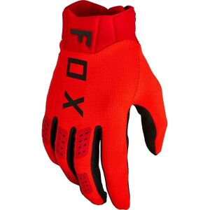Fox Flexair Unisex Black Red Motocross Gloves - Motocross Gloves Fox Flexair Unisex Black Red Motocross Gloves - Motocross Gloves